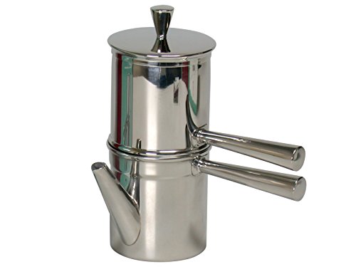 Caffettiera Napoletana In Acciaio Inox 18/10 Tazze 6