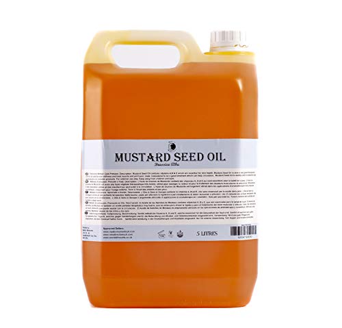Olio Vettore Di Semi Di Mostarda - 5 Litri - 100% Puro