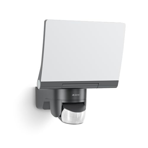 Steinel Faretto A Led Xled Home 2 Xl S, 2124 Lm, 19,3 W, Angolo Di Rilevamento 140°, Orientabile In Modo Facile, Con Proiettore A Led, 3000 K, Grigio
