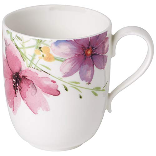 Villeroy & Boch Mariefleur Tea Tazza, Porcellana Premium, Bianco, 1 Stück (1Er Pack)