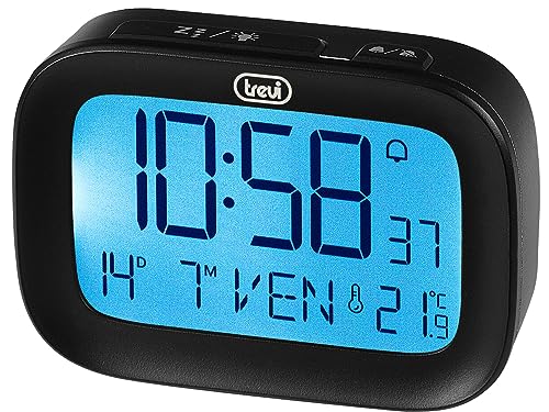 Trevi Orologio Sveglia Digitale Con Termometro Integrato Sld 3850