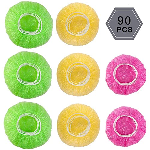 Coperchio Ciotola In Plastica, 90 Pezzi Coprivivande Plastica, Coperchi In Plastica Morbida Ciotole, Copri Alimenti, Per La Protezione Della Freschezz