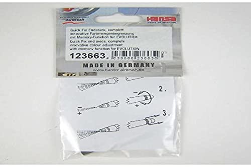 Harder & Steenbeck Accessori Per Aerografo, Argento Nichelato, Piccolo