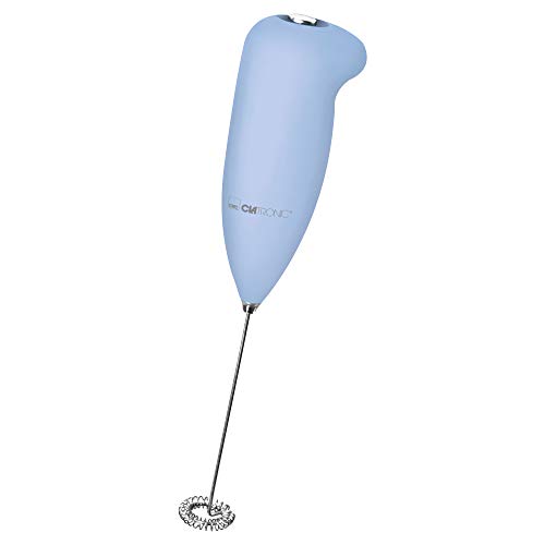 Schiuma Di Latte Clatronic Ms 3089, Schiuma Di Latte In Pochi Secondi, Corpo Soft Touch, Scoop In Acciaio Inox, Funzionamento A Batteria, Facile Puliz