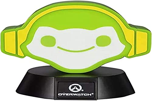 Paladone Overwatch Icon Light | Lampada Da Collezione Lucio | Ideale Per Camere Da Letto Dei Bambini, Ufficio E Casa | Pop Culture Gaming Merchandise,