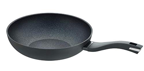 Berndes Balance Enduro Manico A Doppio Fissaggio Wok 28 Cm, 4 Litri, Alluminio Forgiato