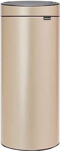 Brabantia Pattumiera Da Cucina, Metallic Gold, (30 L) Eu