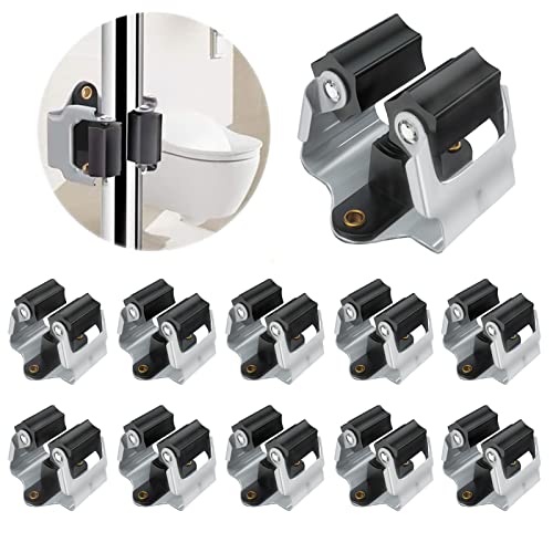 3-H Porta Scope Parete,Portascope Da Muro Appendibile,Ganci Portascope,Supporto Parete Scopa E Porta Per Cucina,Giardino,Bagno E Garage Porta Utensili