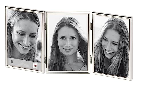 Walther Design Cornice Portafoto Silver 3X 10X15 Cm Chloe Cornice Per Ritratto Wd315S