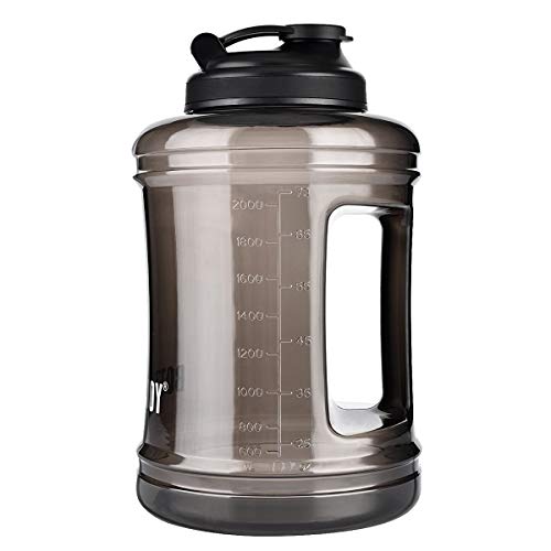 Vennerli Water Bottle 2.5 Litre Bpa Free Leakproof Portable Outdoor Camping 2.5L Gym Jug Large Water Bottle With Handle Borraccia 2.5 Litri Per Sport,