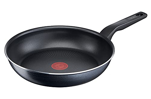 Tefal, C38508 Xl Force, Padella 32 Cm, Rivestimento Antiaderente, Resistente, Robusta, Segnale Termico, Fondo Diffusion Base, Forma Extra Grande, Mani