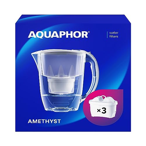 Aquaphor Amethyst Maxfor+ - Filtro Per Acqua, In Plastica, Grigio, 25,5