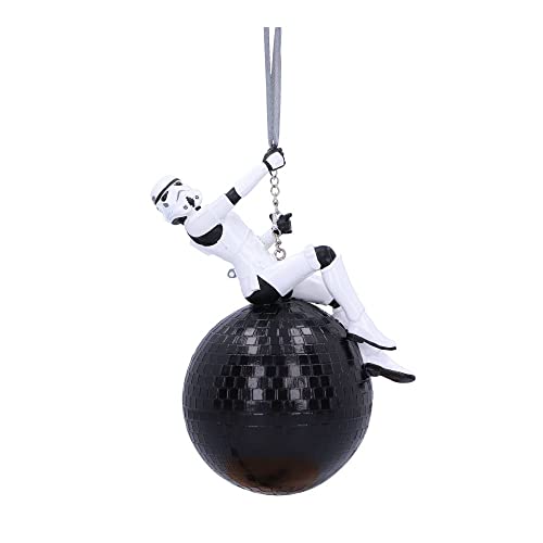 Nemesis Now Ornamento Da Appendere A Sfera Con Licenza Ufficiale Stormtrooper, Nero, 13 Cm