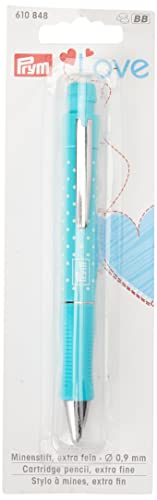 Prymlove Cartridge Pencil, Plastica/Metallo, Turquoise, 1 Unità (Confezione Da 1)