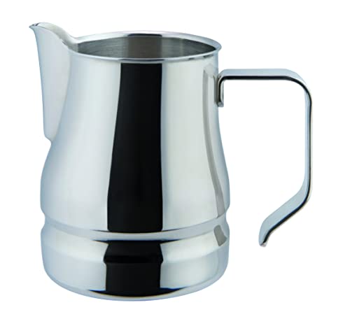 Ilsa Lattiera Evolution Per Cappuccino E Latte Art, Acciaio Inox 18/10, Tazze 6, Capacità 50 Cl