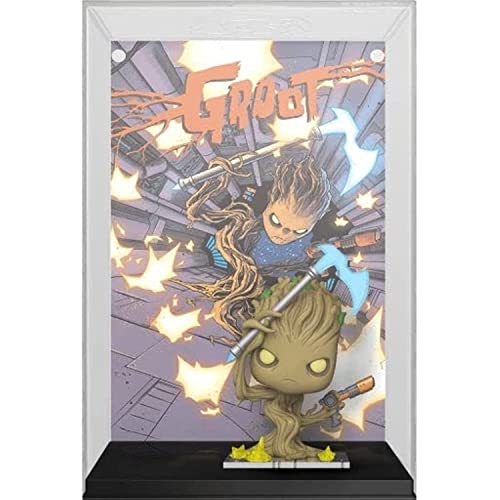 Funko Marvel Pop! Comic Cover Vinyl Figurine Groot 9 Cm