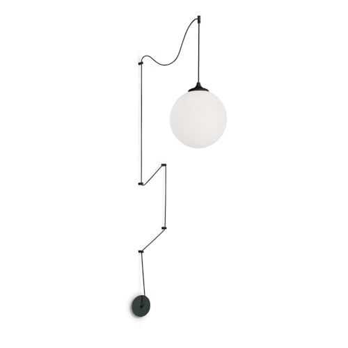 Lampadario Sfera Ideal Lux Art Boa Sp1 Nero