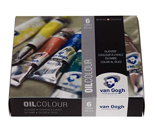 Van Gogh - Starter Per Olio, Selezione Generale, Set Standard, 20 Ml (Confezione Da 6)