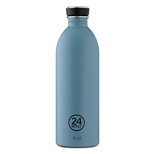 24Bottles Urban Bottle Trin Bottle In Acciaio Inox Per Uso Alimentare, Colore Blu Polvere, 1 L
