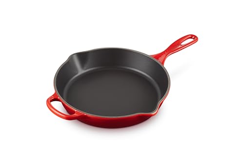 Le Creuset Padella Doppio Becco Profonda Evolution In Ghisa Vetrificata, Cast Iron, 26 Cm, Ciliegia, 20187260600422