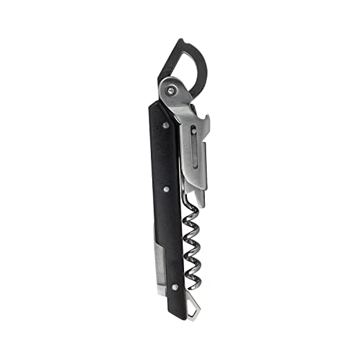 Peugeot Noir Clavelin Cavatappi Per Sommelier, Acciaio Inossidabile, Nero