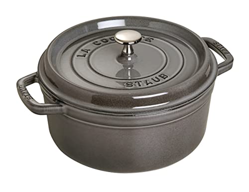 Staub La Cocotte Casseruola, Ghisa, Grigio Grafite, 24 Cm