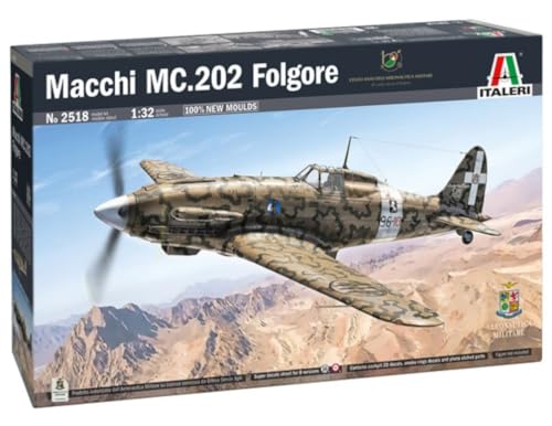 Italeri - Macchi M.C. 202 Folgore ! Arrivato !, 1:32