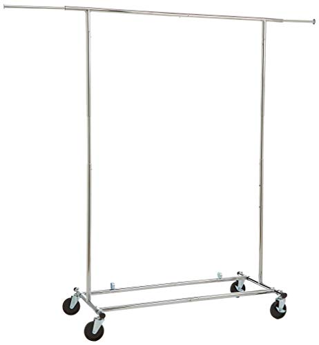 Amazon Basics Stand Appendiabiti, Singolo, Cromato