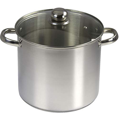 Baumalu 342652 - Pentola Alta Con Coperchio, 9 L, Diametro: 24 Cm