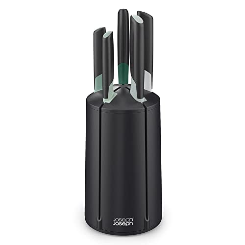 Joseph Joseph Elevate Set Da 5 Coltelli Con Carosello - Editions (Salvia)