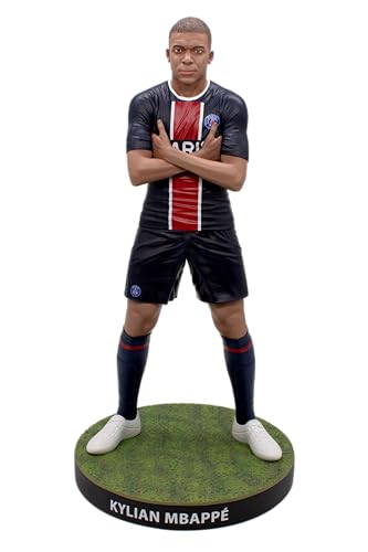 Soccerstarz Footballs Finest - Statua In Resina Del Paris Saint-Germain (Kylian Mbappe), 60 Cm