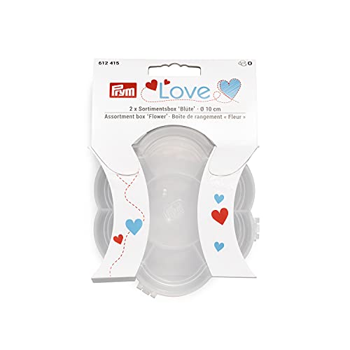 Prym Love-Scatola Con Fiori Vuoti Assortimento Vuoto Box, Taglia Unica, 2 Unità