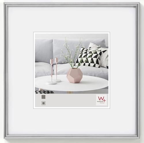 Walther Design Argento 60 X 60 Cm Galeria Cornice In Plastica Ks660H