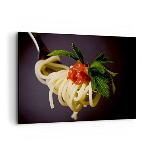 Quadro Su Tela 100X70Cm Stampe Da Parete Italia Pasta Spaghetti Grandi Decorazione Murale Camera Da Letto Cucina 1 Pezzo Quadri Moderni Soggiorno Graf