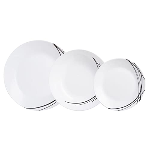 Luminarc 41049 Domitille Servizio Tavola 18 Pezzi, Opale