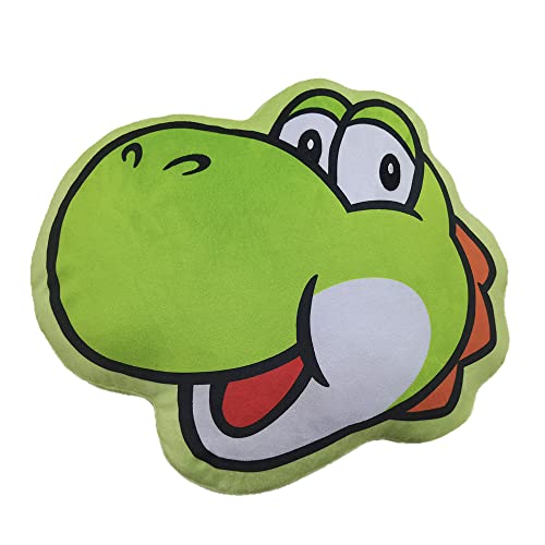Nemesis Now Super Mario Yoshi Cuscino Verde, 40 Cm