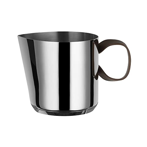 Alessi Edo | Pu302 - Bollilatte In Acciaio Inox, Manico In Acciaio Inox Con Rivestimento In Pvd, Marrone