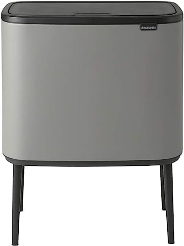 Brabantia Pattumiera Bo Touch Bin, 36L, Calcestruzzo Minerale Grigio