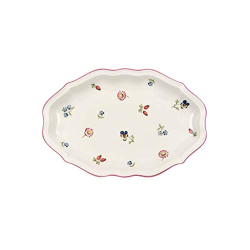 Villeroy & Boch Petite Fleur Raviera, 24 Cm, Porcellana Premium, Bianco/Multicolore