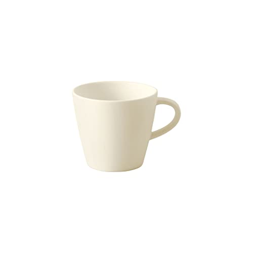 Villeroy & Boch 10-4240-1420 Manufacture Rock Blanc, Tazza Bianca Per Espresso E Moca In Porcellana Premium, Adatta Per Lavastoviglie