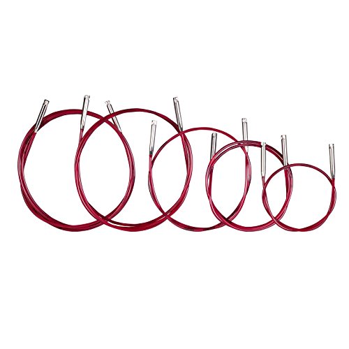 Addi Lace Cords And Connector, Red/Silver, Taglia Unica