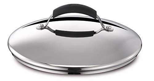 Lagostina Gioiosa Coperchio Con Manigliai In Bakelite, Acciaio Inox 18/10, Diametro 24 Cm