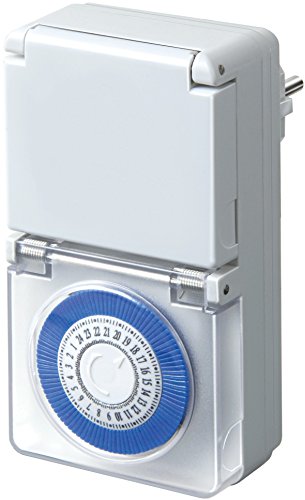 Brennenstuhl Timer Meccanico Mmz 44 Ip44, Bianco, 1506170