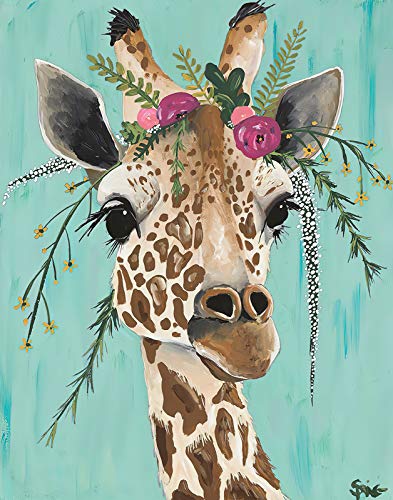 Aapxi Malen Nach Zahlen Kinder Erwachsene - Tiere Hirsch -Diy Ölgemälde Faltenfreie Leinwand 4 Holzbürsten Und Hochwertige Acrylfarbe Geschenk 40 X 50