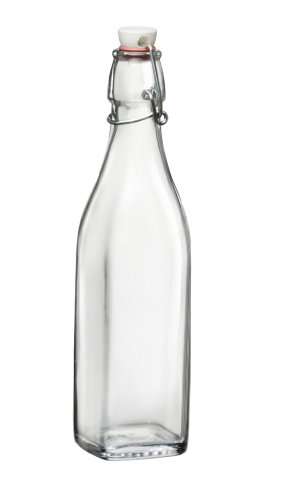 Bottiglia In Vetro Bormioli Swing 0,5 Litri Con Tappo