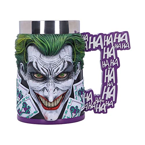 Nemesis Now Licenza Ufficiale The Joker Tankard, Viola, 15,5 Cm