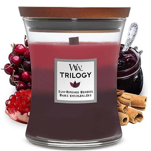 Woodwick Candle, Medio, Medium Hourglass, 275 G, Profumato