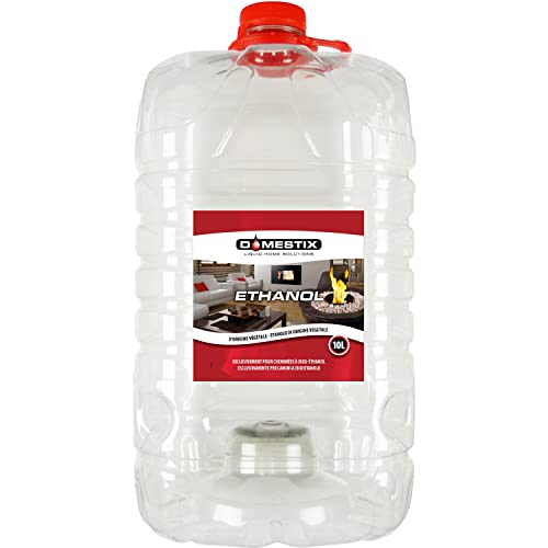 Domestix Zibro Bio Ethanol Etanolo Combustibile Liquido Per Stufe 10 Lt Bioethanolo Bioetanolo