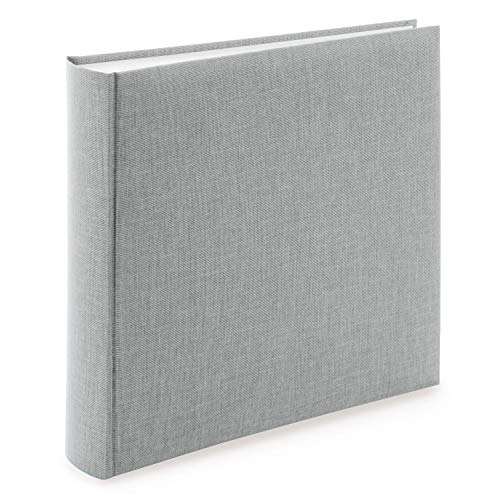 Goldbuch 31606 - Album Fotografico Summertime Trend 2, 100 Pagine Bianche Con Divisori In Pergamena, Con Copertina In Lino, Fino A 600 Foto, Carta Di 