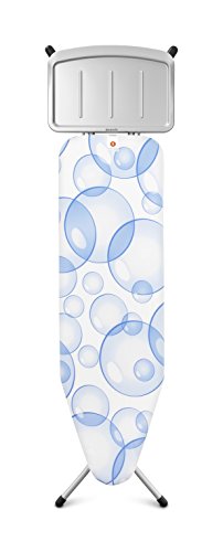 Brabantia - Asse Da Stiro B - Per Caldaia A Vapore - Fodera Perfectflow Multistrato - Con Supporto Per Caldaia A Vapore In Metallo Extra Large - Regol